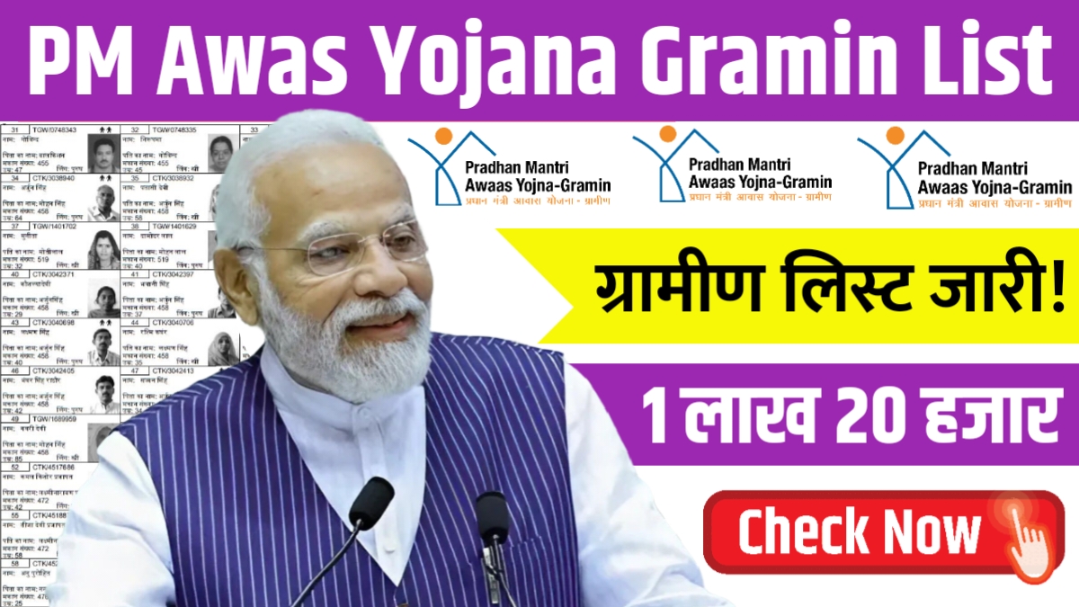 PM Awas Yojana Gramin List